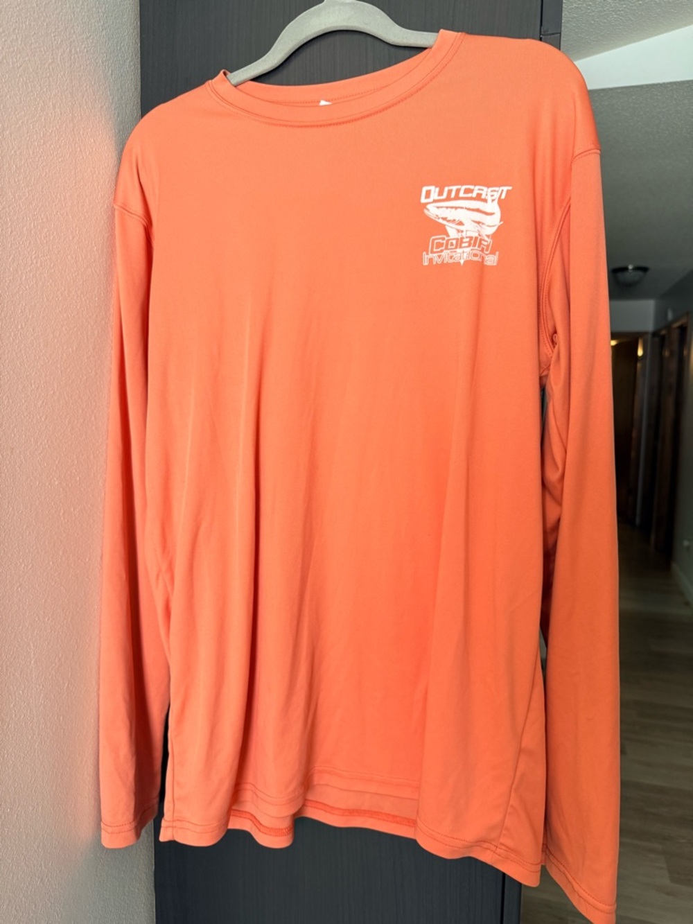 Long-Sleeve Performance Shirt - Orange